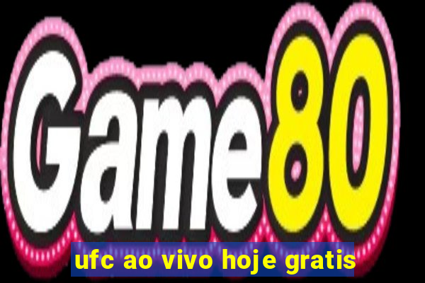 ufc ao vivo hoje gratis